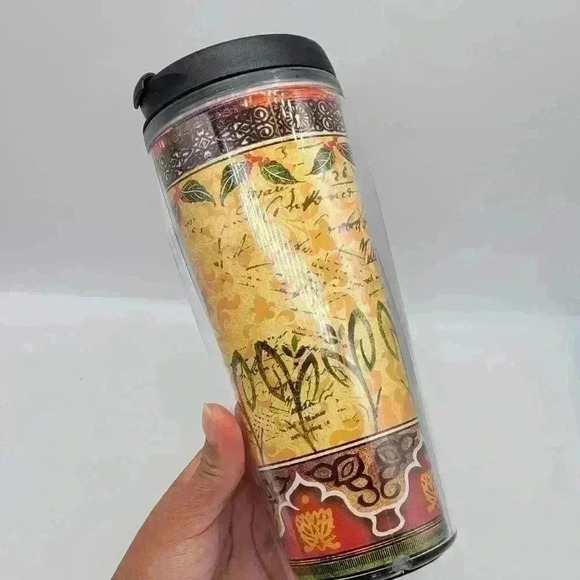 RARE Starbucks Collectors 2002 “Coffee Plantation Tumbler 16oz Coffee Travel Cup - Picture 1 of 10